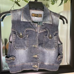 Mini Jean Vest
